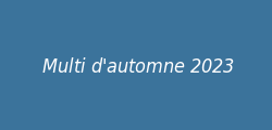 rsultat multi d'automne 2021